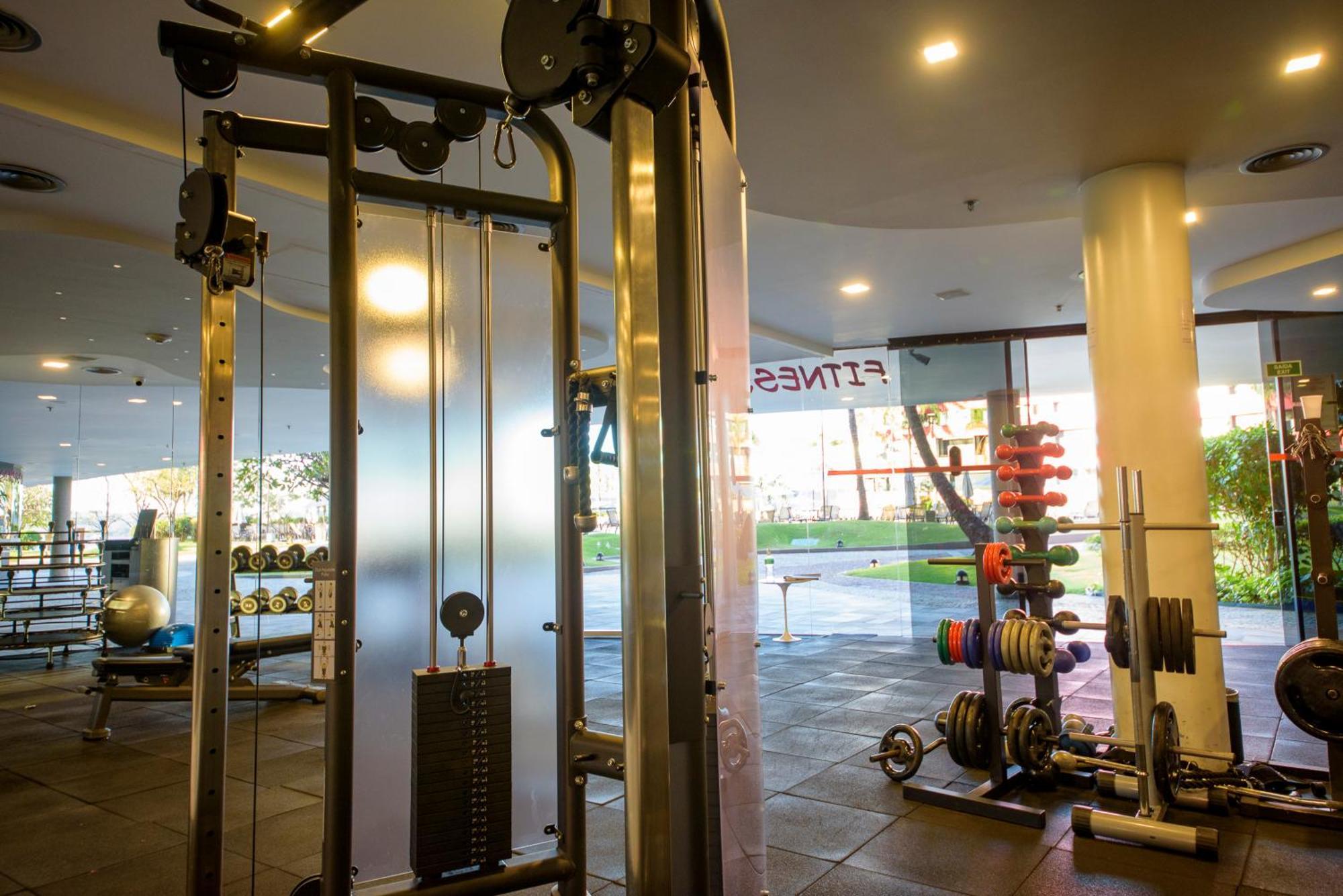 Royal Tulip Brasilia Alvorada Otel Dış mekan fotoğraf A cable machine