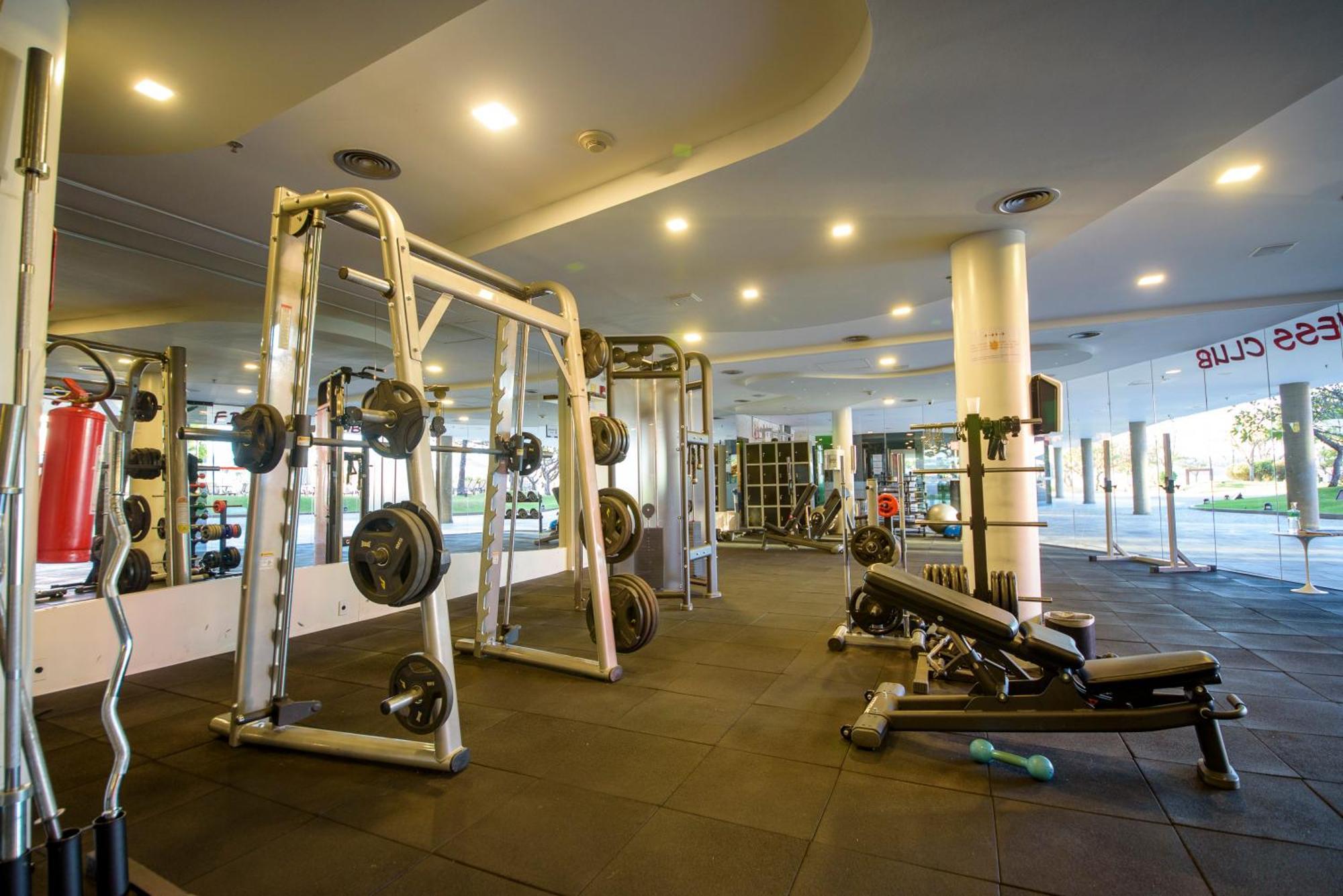 Royal Tulip Brasilia Alvorada Otel Dış mekan fotoğraf The gym at the club